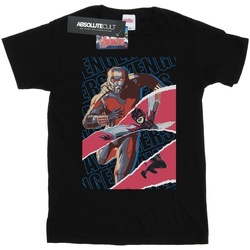 Abbigliamento Uomo T-shirts a maniche lunghe Marvel Avengers Ant-Man And The Wasp Collage Nero