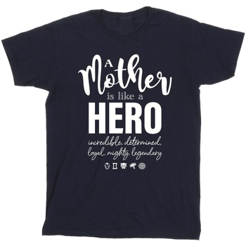 Abbigliamento Uomo T-shirts a maniche lunghe Marvel Avengers Mother Hero Blu