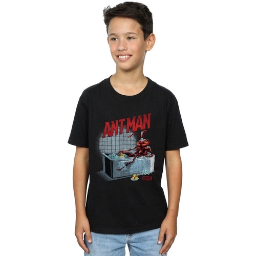 Abbigliamento Bambino T-shirt maniche corte Marvel Ant-Man And The Wasp Bathing Ant Nero
