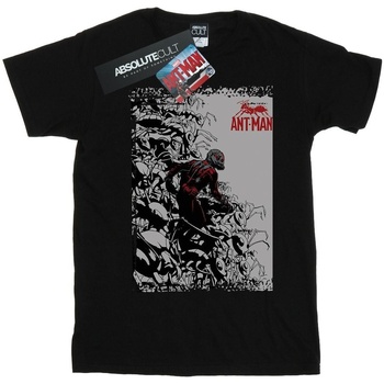 Abbigliamento Bambina T-shirts a maniche lunghe Marvel Ant-Man Army Nero