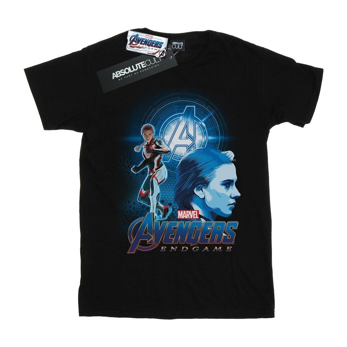 Abbigliamento Donna T-shirts a maniche lunghe Marvel Avengers Endgame Black Widow Team Suit Nero
