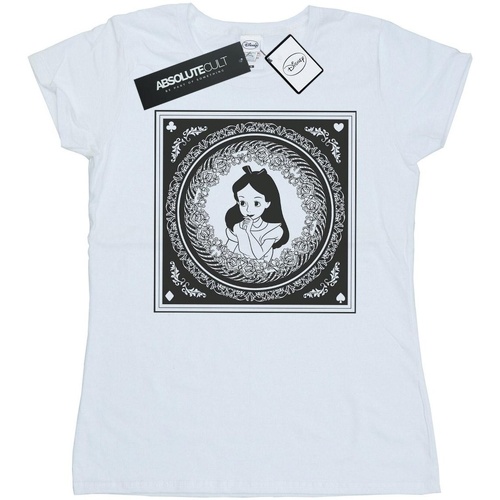 Abbigliamento Donna T-shirts a maniche lunghe Disney BI6816 Bianco