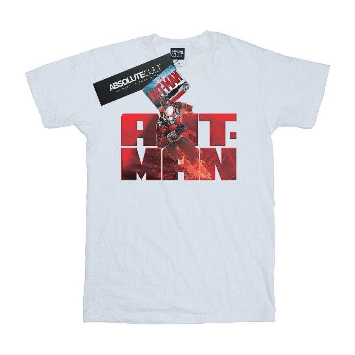 Abbigliamento Bambina T-shirts a maniche lunghe Marvel Ant-Man Running Bianco