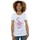 Abbigliamento Donna T-shirts a maniche lunghe Disney Alice In Wonderland Cheshire Cat Upside Down Bianco