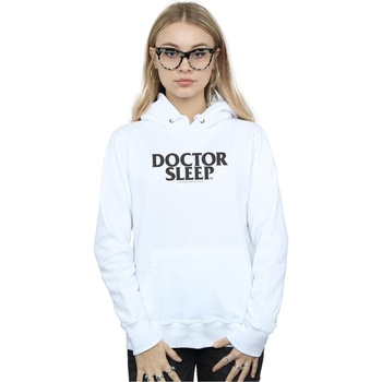 Abbigliamento Donna Felpe Doctor Sleep Text Logo Bianco