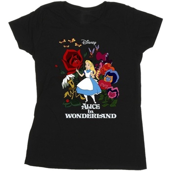 Abbigliamento Donna T-shirts a maniche lunghe Disney BI6921 Nero
