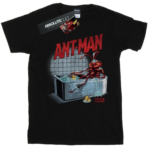 Abbigliamento Bambina T-shirts a maniche lunghe Marvel Ant-Man And The Wasp Bathing Ant Nero