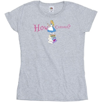 Abbigliamento Donna T-shirts a maniche lunghe Disney BI7009 Grigio