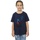 Abbigliamento Bambina T-shirts a maniche lunghe Dc Comics Aquaman Battle Silhouette Blu