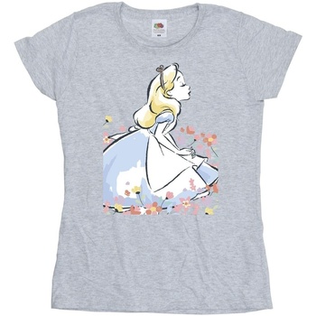 Abbigliamento Donna T-shirts a maniche lunghe Disney BI7084 Grigio