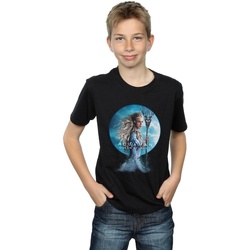 Abbigliamento Bambino T-shirt maniche corte Dc Comics Aquaman Queen Atlanna Nero