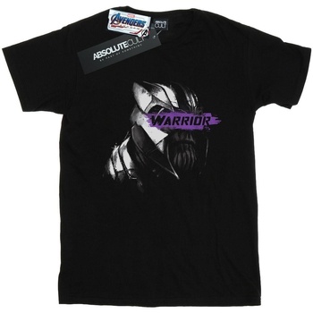 Abbigliamento Donna T-shirts a maniche lunghe Marvel Avengers Endgame Thanos Warrior Nero