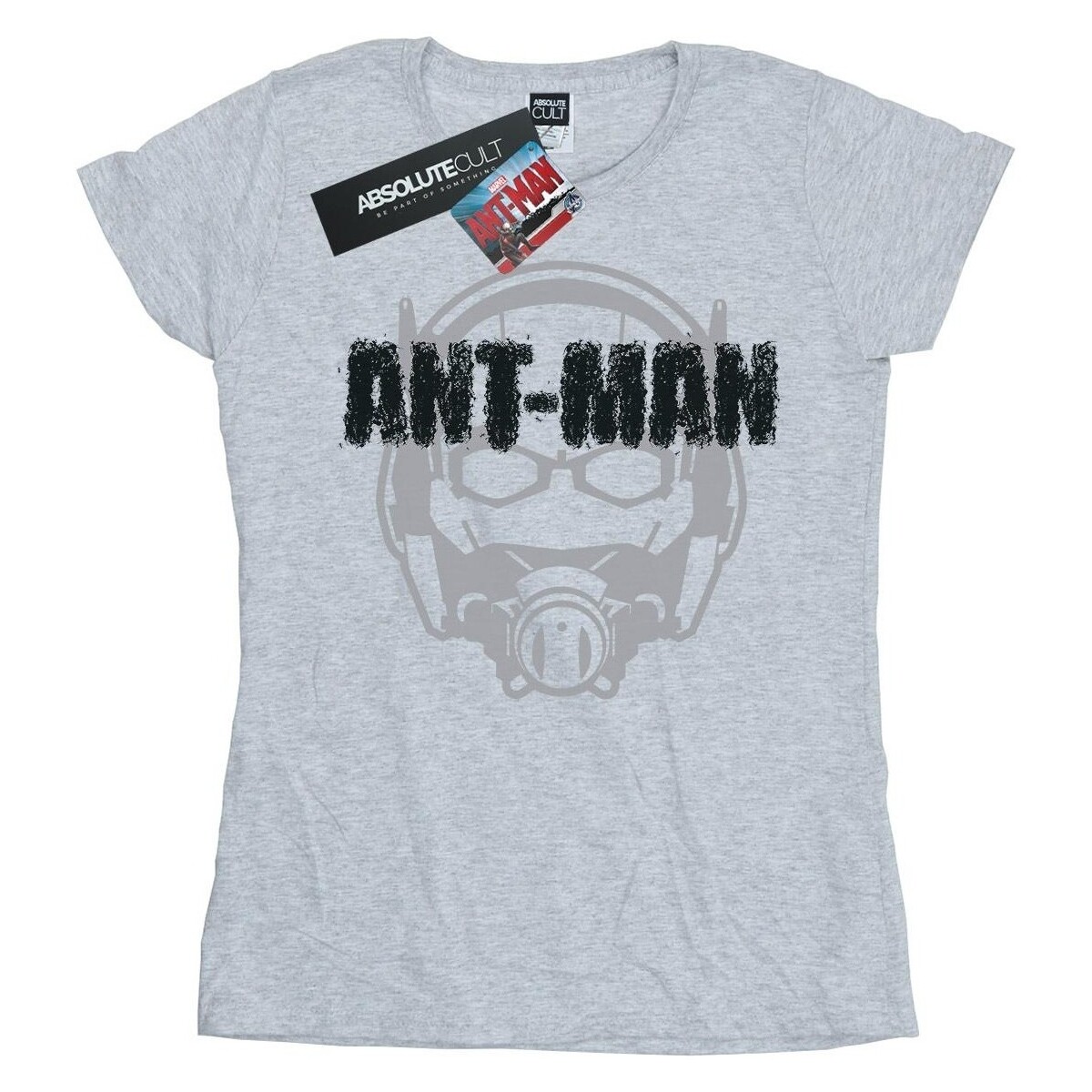 Abbigliamento Donna T-shirts a maniche lunghe Marvel Ant-Man Helmet Fade Grigio