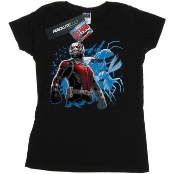 Abbigliamento Donna T-shirts a maniche lunghe Marvel Ant-Man Standing Nero