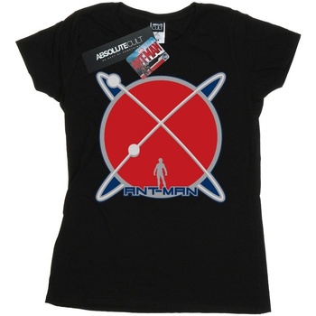 Abbigliamento Donna T-shirts a maniche lunghe Marvel BI7603 Nero