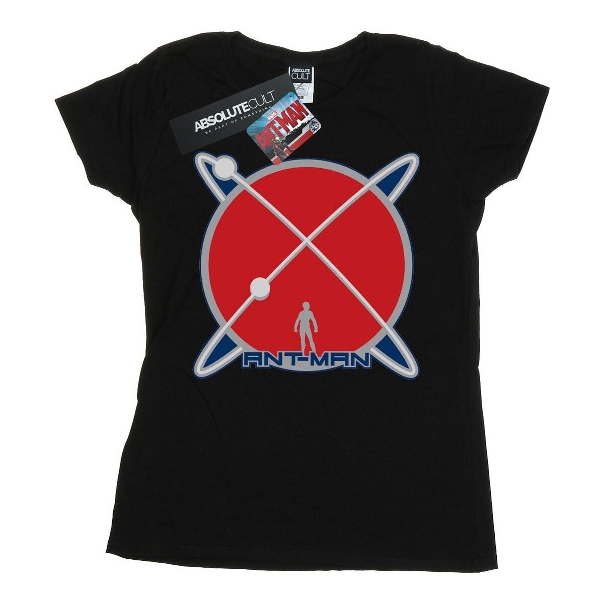 Abbigliamento Donna T-shirts a maniche lunghe Marvel Ant-Man Planet Logo Nero