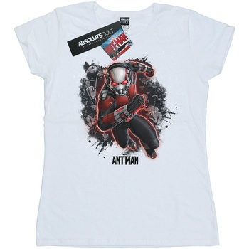Abbigliamento Donna T-shirts a maniche lunghe Marvel Ant-Man Ants Running Bianco