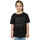 Abbigliamento Bambina T-shirts a maniche lunghe Disney Artemis Fowl Gnommish Alphabet Nero