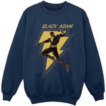 Abbigliamento Bambino Felpe Dc Comics Black Adam Golden Bolt Chest Blu
