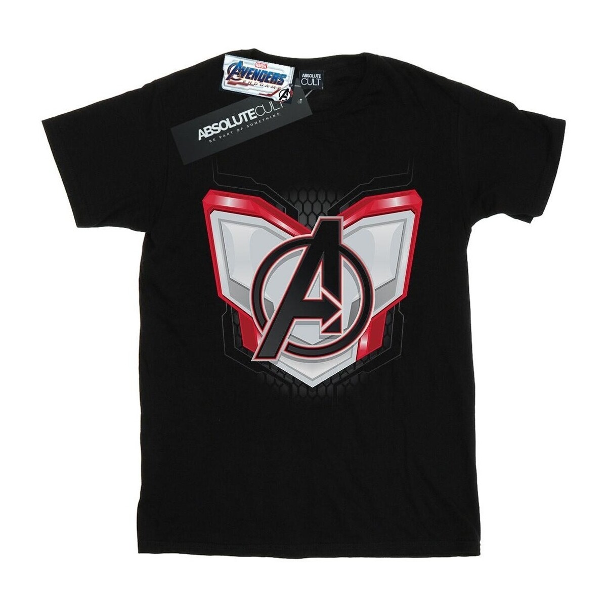 Abbigliamento Uomo T-shirts a maniche lunghe Marvel Avengers Endgame Quantum Realm Suit Nero