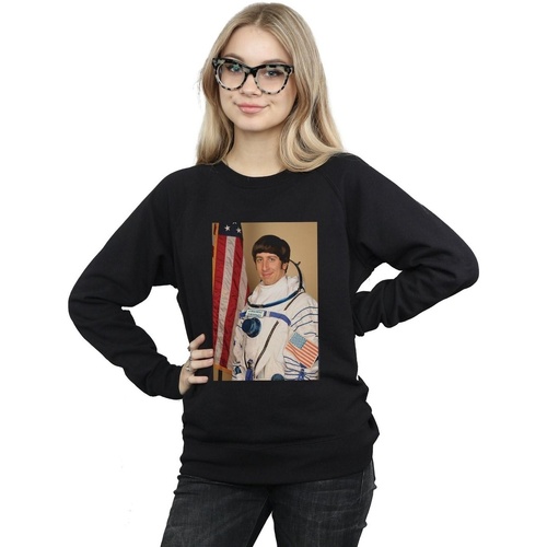 Abbigliamento Donna Felpe The Big Bang Theory Howard Wolowitz Rocket Man Nero