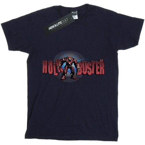 Abbigliamento Bambina T-shirts a maniche lunghe Marvel BI7843 Blu