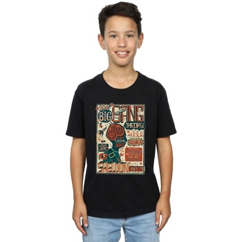 Abbigliamento Bambino T-shirt maniche corte Big Bang Theory  Nero