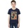 Abbigliamento Bambino T-shirt maniche corte Big Bang Theory Infographic Poster Blu