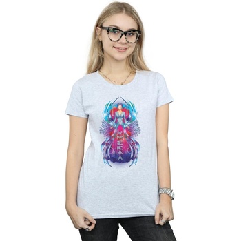 Abbigliamento Donna T-shirts a maniche lunghe Dc Comics Aquaman Mera Dress Grigio