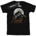 Image of T-shirts a maniche lunghe Dc Comics Batman Arkham Knight Halloween Moon