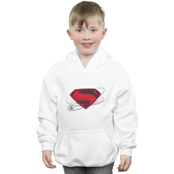 Abbigliamento Bambino Felpe Dc Comics Justice League Movie Superman Logo Bianco