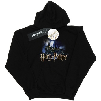 Abbigliamento Bambina Felpe Harry Potter Hogwarts Castle Nero