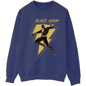 Abbigliamento Donna Felpe Dc Comics Black Adam Golden Bolt Chest Blu