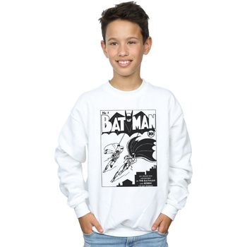 Abbigliamento Bambino Felpe Dc Comics Batman No. 1 Mono Bianco