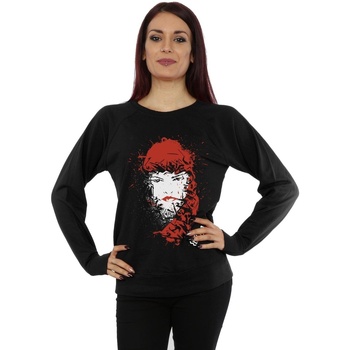 Abbigliamento Donna Felpe Marvel Elektra Face Of Death Nero
