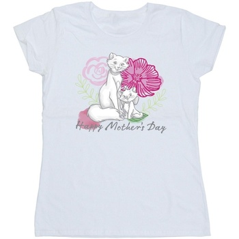 Abbigliamento Donna T-shirts a maniche lunghe Disney BI8419 Bianco