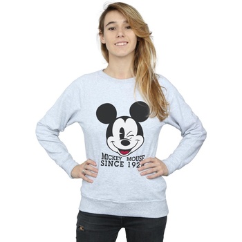 Abbigliamento Donna Felpe Disney Mickey Mouse Since 1928 Grigio