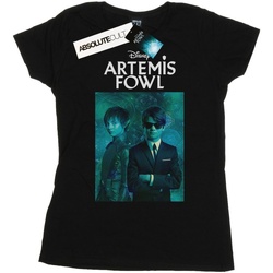 Abbigliamento Donna T-shirts a maniche lunghe Disney Artemis Fowl Holly Photo Nero