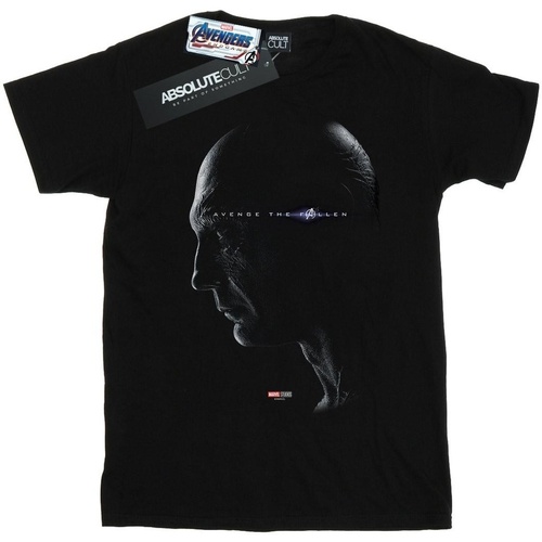 Abbigliamento Uomo T-shirts a maniche lunghe Marvel Avengers Endgame Avenge The Fallen Drax Nero