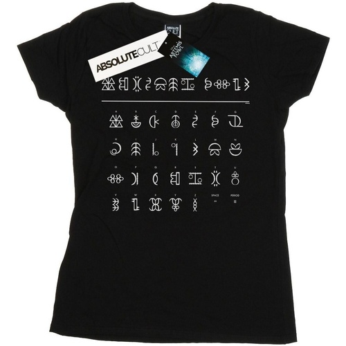 Abbigliamento Donna T-shirts a maniche lunghe Disney BI8590 Nero