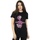 Abbigliamento Donna T-shirts a maniche lunghe Disney Alice In Wonderland Cheshire Cat Upside Down Nero