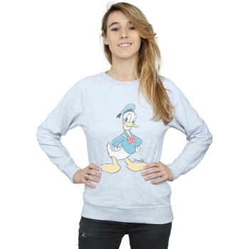 Abbigliamento Donna Felpe Disney Donald Duck Classic Donald Grigio