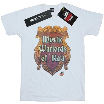 Abbigliamento Bambina T-shirts a maniche lunghe The Big Bang Theory Mystic Warlords Of Kaa Bianco