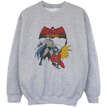 Abbigliamento Bambino Felpe Dc Comics Batman And Robin Grigio