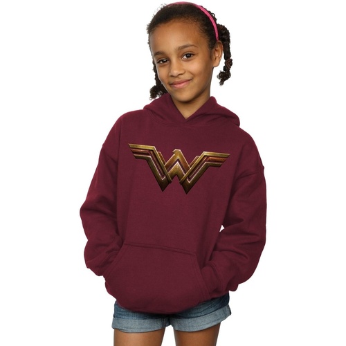 Abbigliamento Bambina Felpe Dc Comics Justice League Movie Wonder Woman Emblem Multicolore