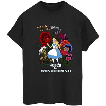 Abbigliamento Donna T-shirts a maniche lunghe Disney BI8746 Nero