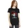 Abbigliamento Donna T-shirts a maniche lunghe Disney Alice In Wonderland Flowers Nero
