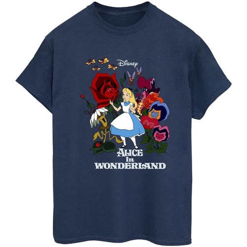 Abbigliamento Donna T-shirts a maniche lunghe Disney BI8746 Blu