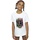 Abbigliamento Bambina T-shirts a maniche lunghe Dc Comics Black Adam JSA Gold Badge Bianco