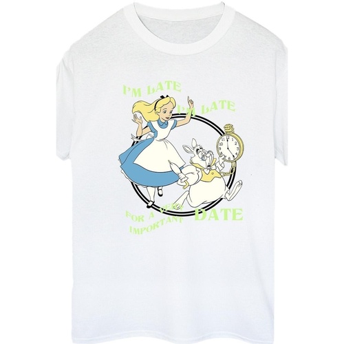 Abbigliamento Donna T-shirts a maniche lunghe Disney BI8821 Bianco